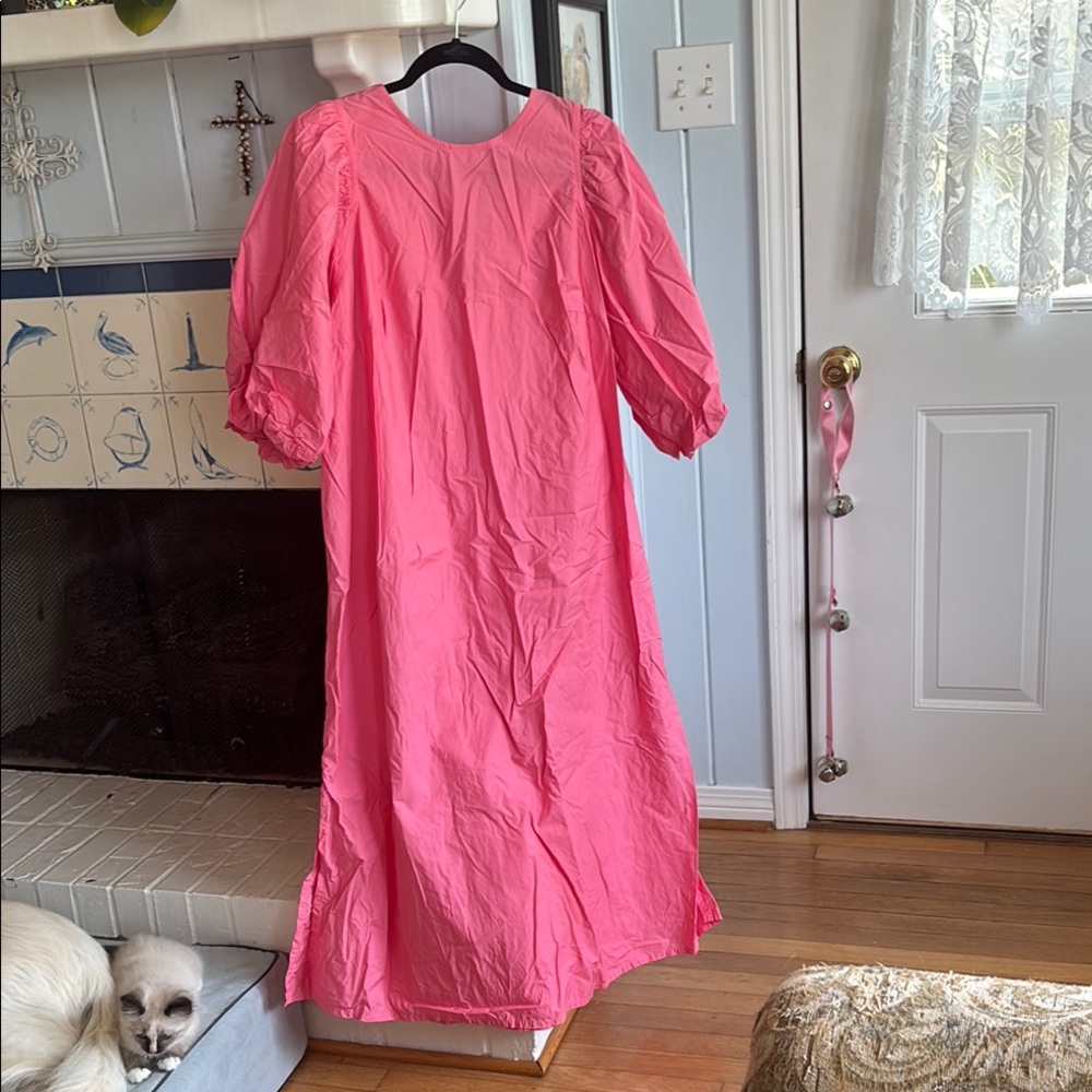 H&M Pink Midi Dress